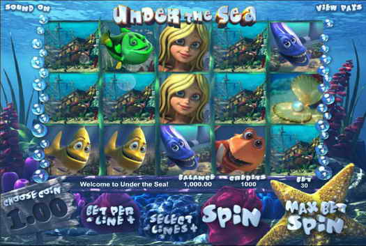 Under The Sea Free Slot Machines